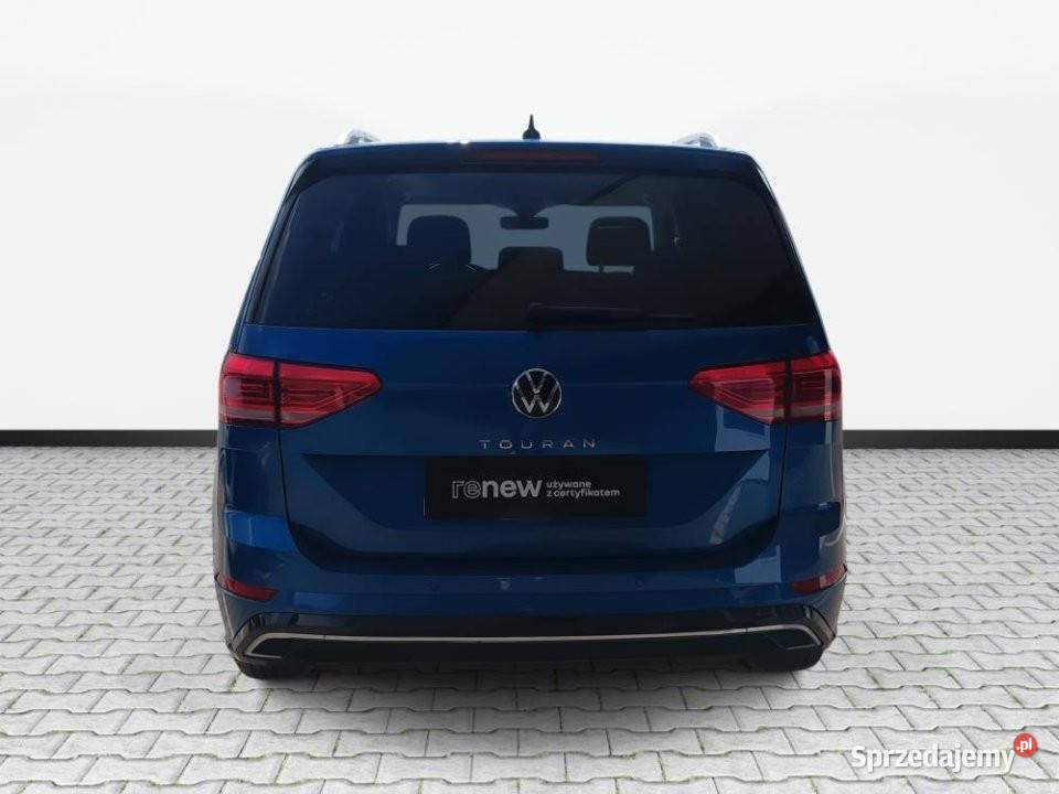 Volkswagen Touran 2023r Salon Faktura VAT23 7 55595km mazowieckie Warszawa