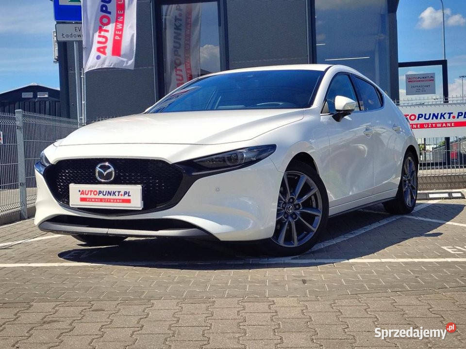 Mazda 3 2022r FV23 BOSE Kamera 360 Perła 1 WŁ Poznań