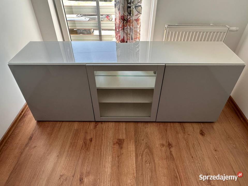 Meblościanka zestaw IKEA BESTA szafka RTV Meble do salonu