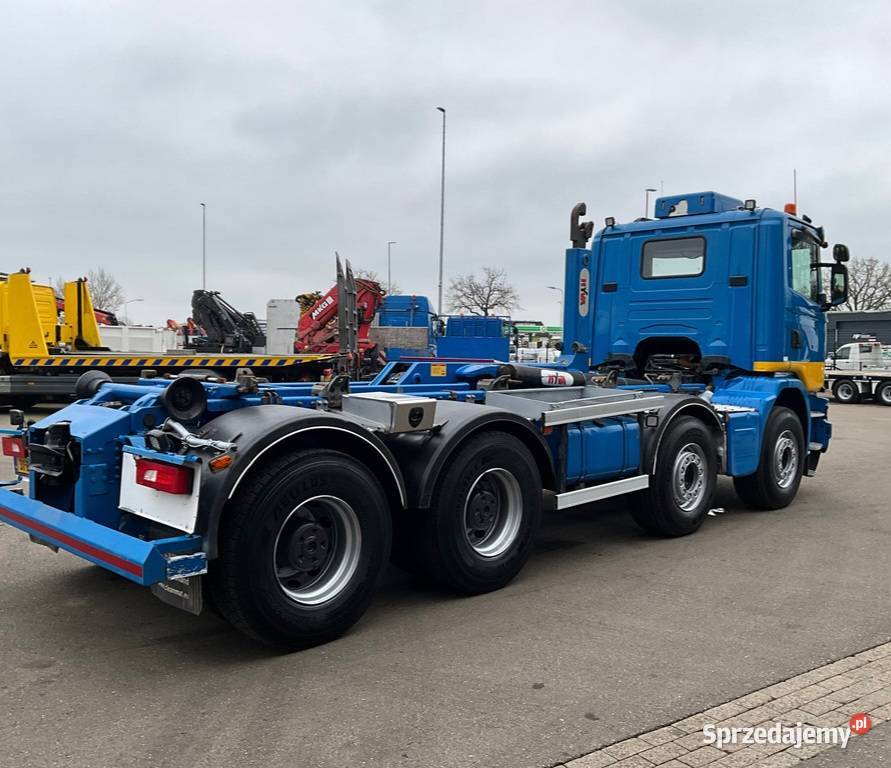 Hakowiec 8x4 Scania G 490 Eur 6 tez Leasing Warszawa sprzedam