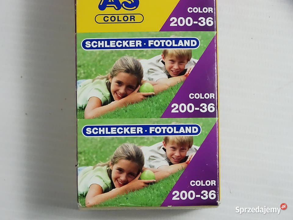 Japoński UNIKAT Film 35mm AS Color 200 Schlecker