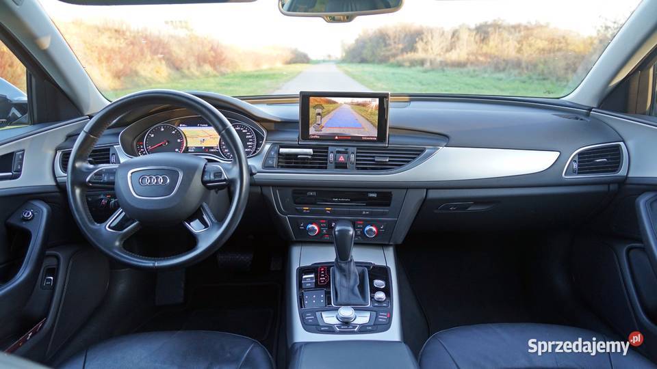 AUDI A6 C7FL 20TDI panorama kamera carplay skóra Rok produkcji 2015 Rzeszów