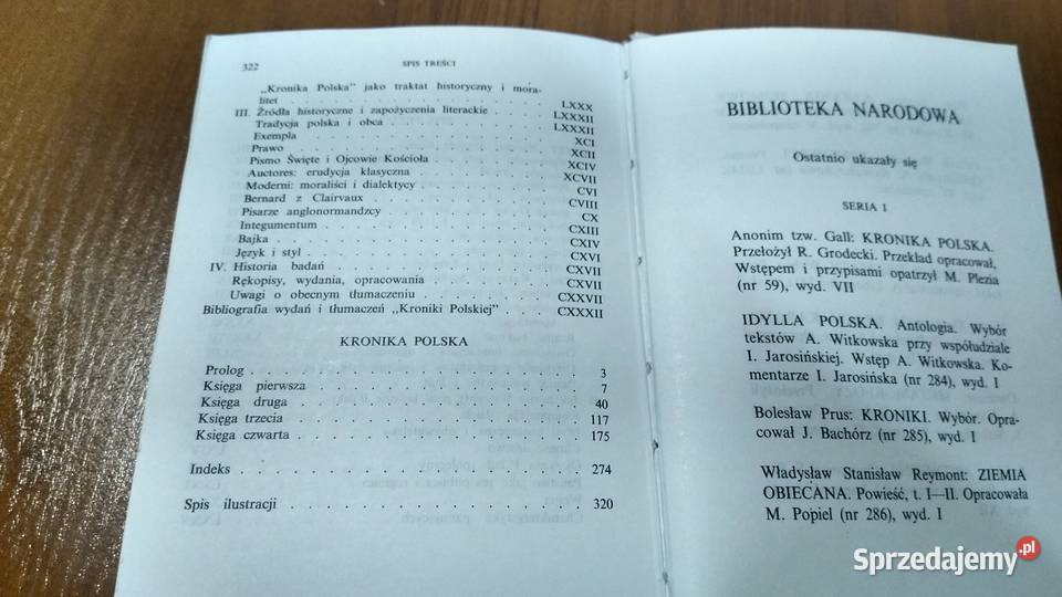 Kronika polska Mistrz Wincenty tzw Kadłubek Gdańsk