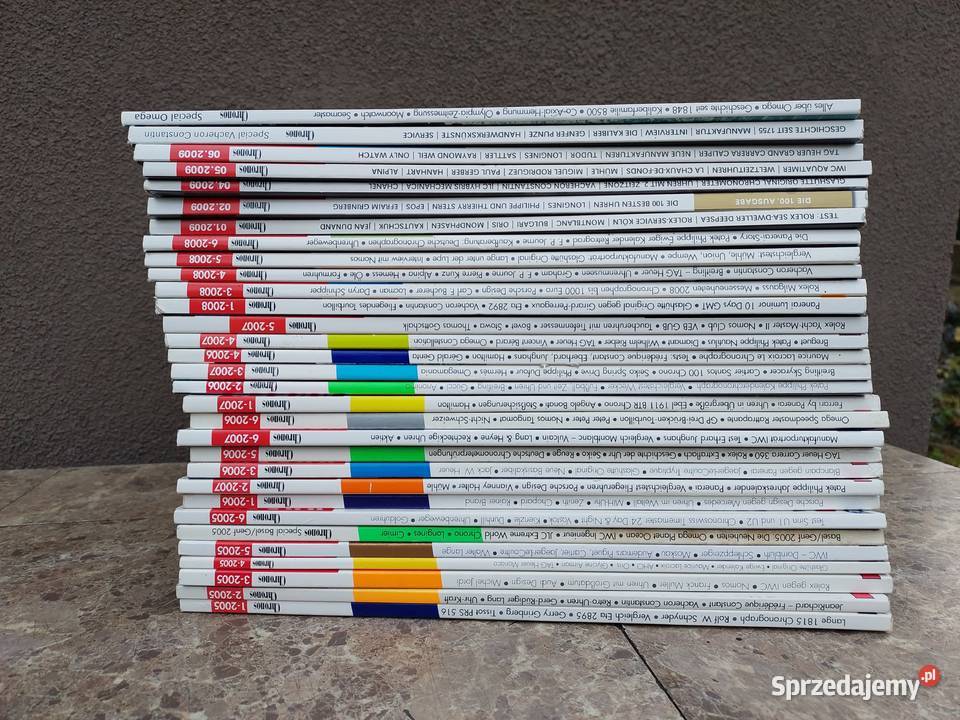 Czasopisma niemieckie Chronos zestaw 31 lata Tczew