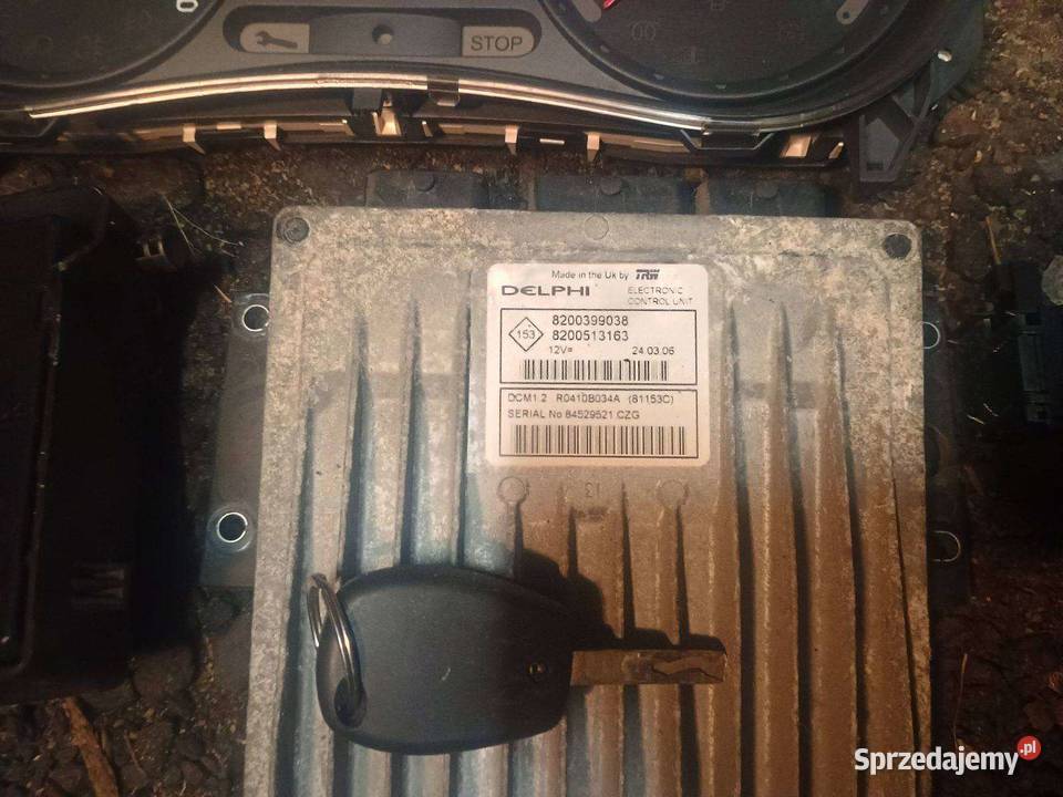 Zestaw STARTOWY Komputer silnika 15DCi Clio III Komputery Tychy