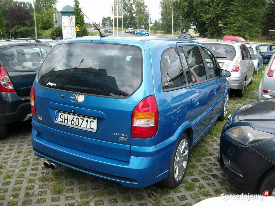 Opel Zafira OPC 20 benzyna 141 KW A 19992005 śląskie Katowice