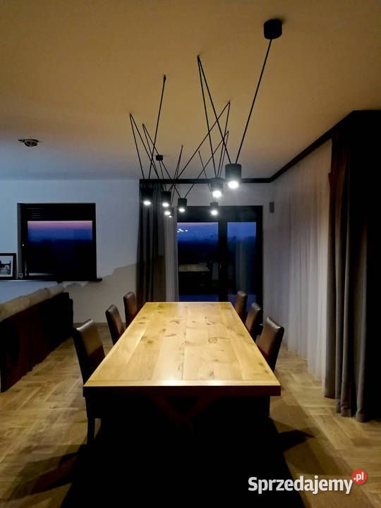 Nowoczesna lampa wisząca do jadalni stół ABRA Rzeszów