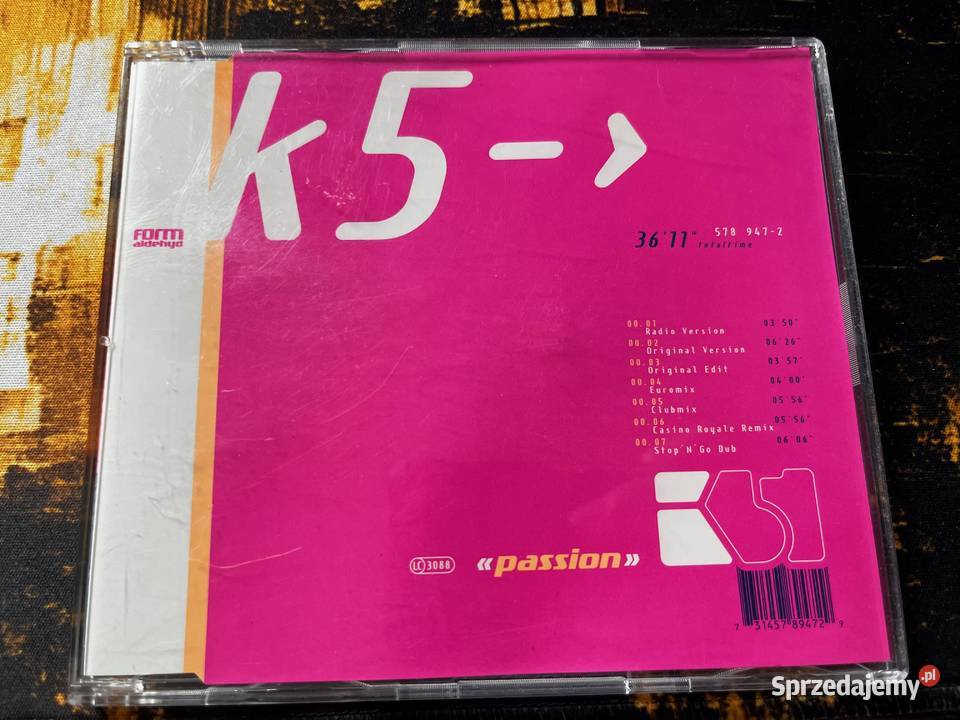K5 Passion House Electro Euro House Trance śląskie Błażejowice sprzedam