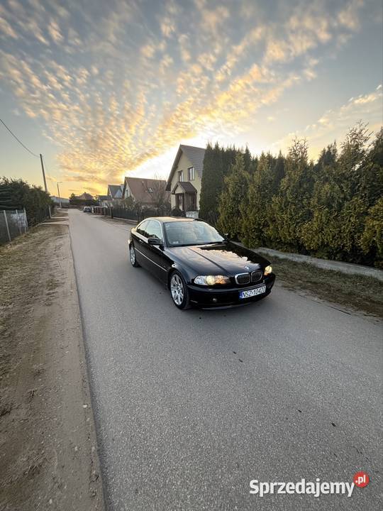 BMW e46 coupe 22 benzyna 2200cm3 Szczytno sprzedam