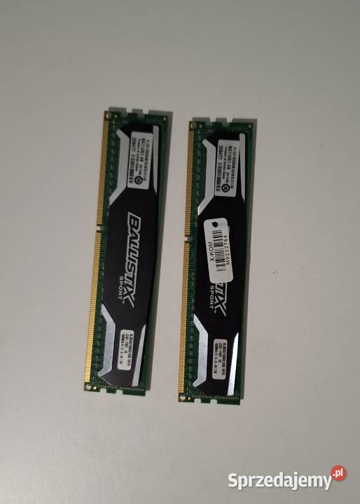 Pamięć RAM Crucial Ballistix Sport 16GB 2x8GB mazowieckie Warszawa