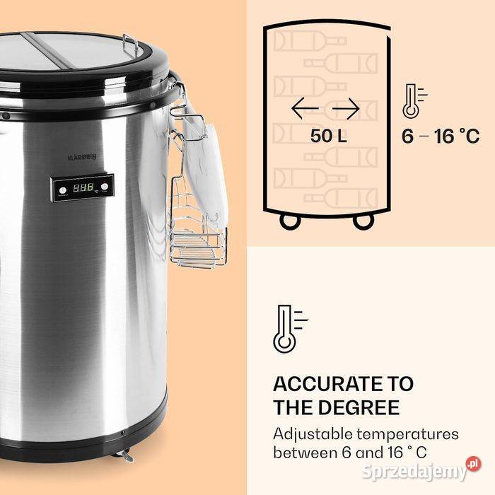 Nowa Lodówka Barowa Klarstein na Napoje Piwo zachodniopomorskie Nowe Bielice