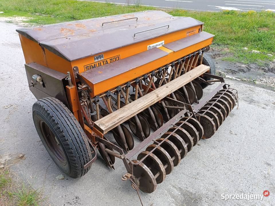 Siewnik talerzowy dwukomorowy junkkari 2m Dragany