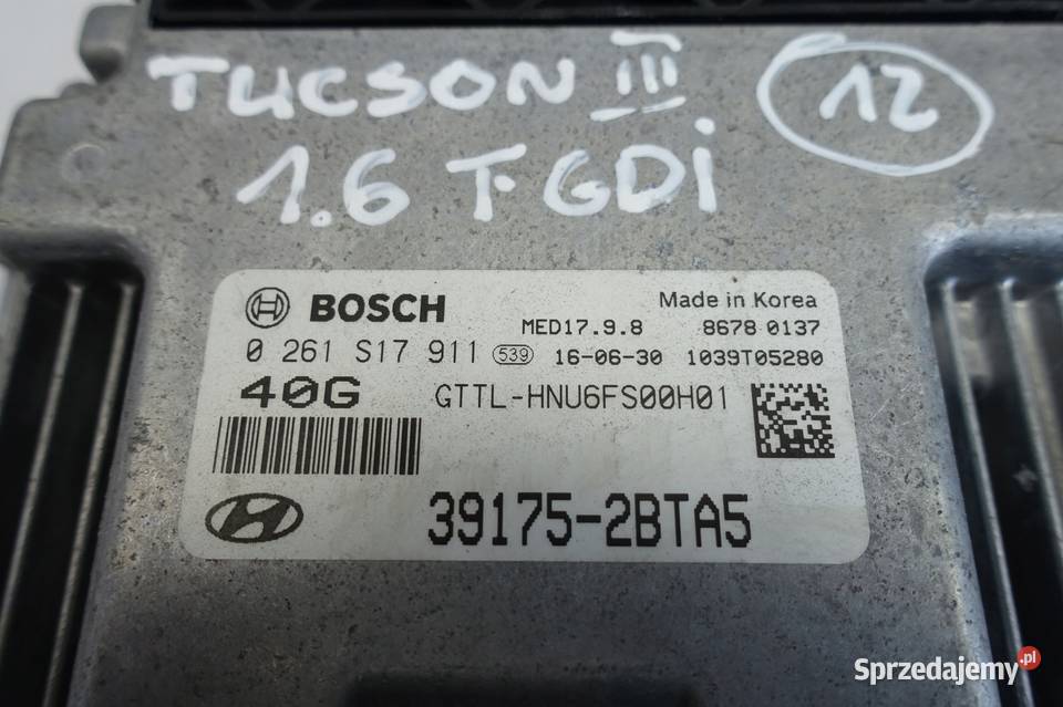 Hyundai Tucson III 15 16 TGDI MODUŁ STEROWNIK Rudka sprzedam