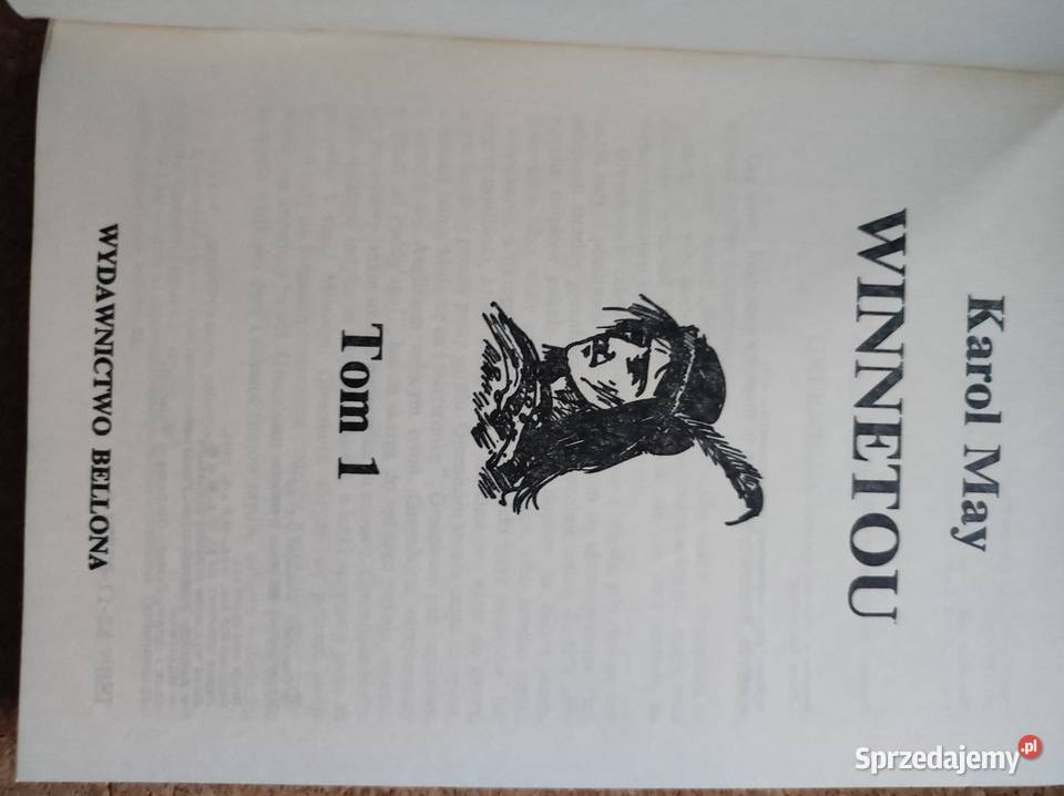 Winnetou tom 2 3 Karl May powieść przygodowa Kielce sprzedam