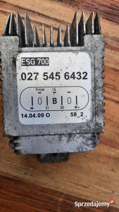 moduł sterownik wentylatora mercedes s w220 32