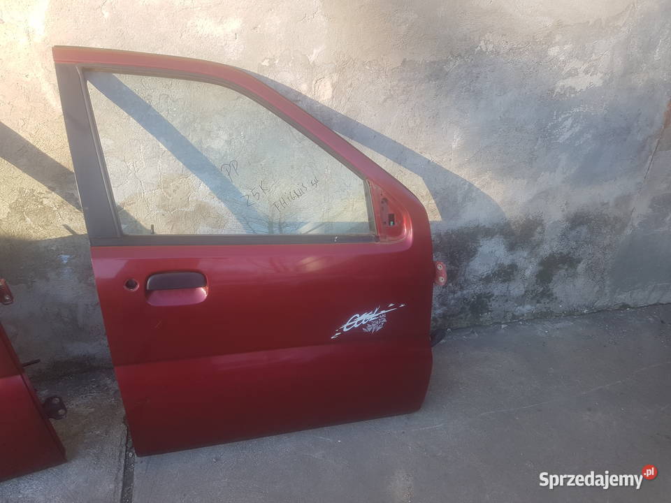 Suzuki Ignis FH 0003 drzwi przód bordowy Z5K 5 dolnośląskie Legnica