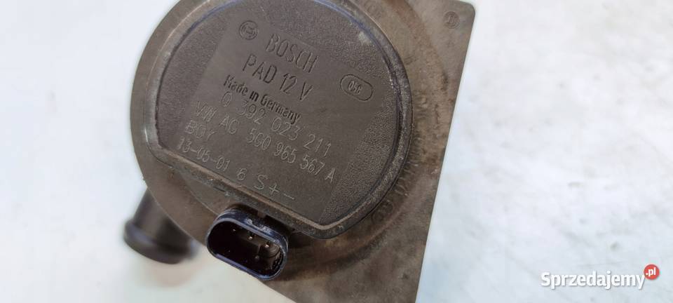 DODATKOWA POMPA WODY ZAWÓR AUDI A4 B8 A5 A6 C7 śląskie Przystajń
