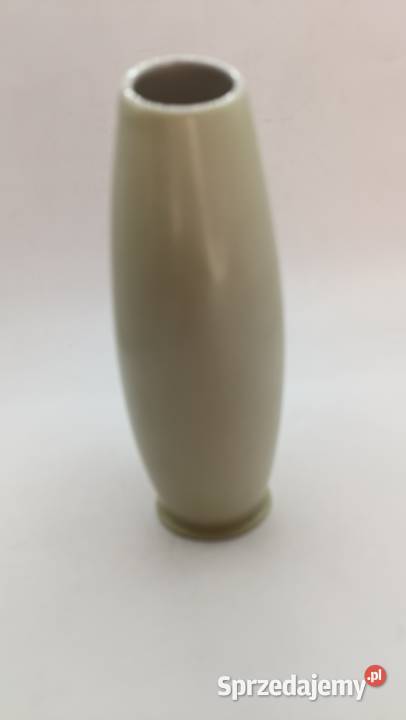 Modernistyczny wazon jasna oliwka Bavaria Wyposażenie wnętrz lubelskie Zamość