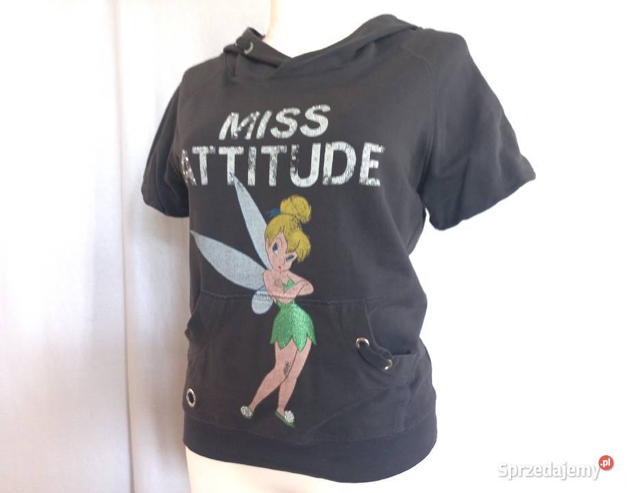 Bluzka szara Tshirt damski KAPTUR r 3638 stan sprzedam