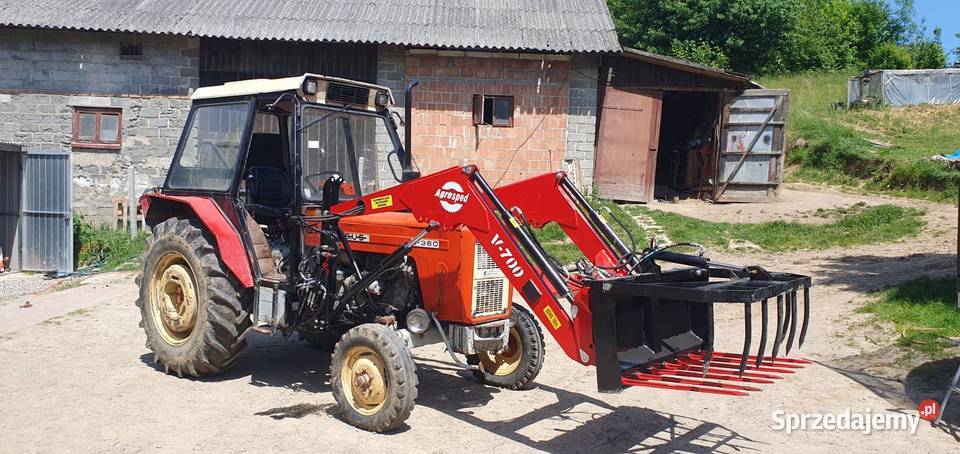 Solidny Ładowacz Tur c360 Zetor MF Dostawa W nieuszkodzony Żory sprzedam