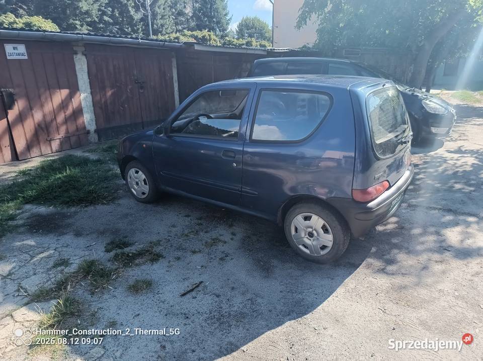 Fiat Seicento 1999r 900 benz 900cm3 Włodawa