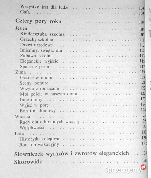 Nastolatki i bon ton Maria Dańkowska