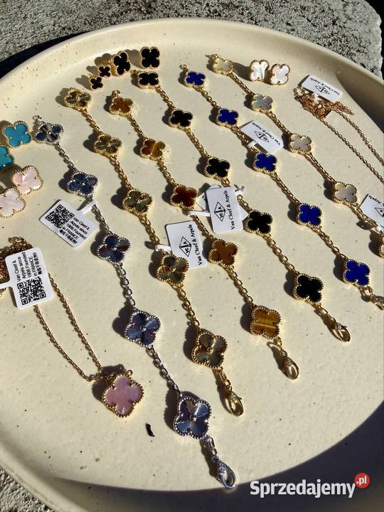 Biżuteria premium koniczyny na van Cleef arpels