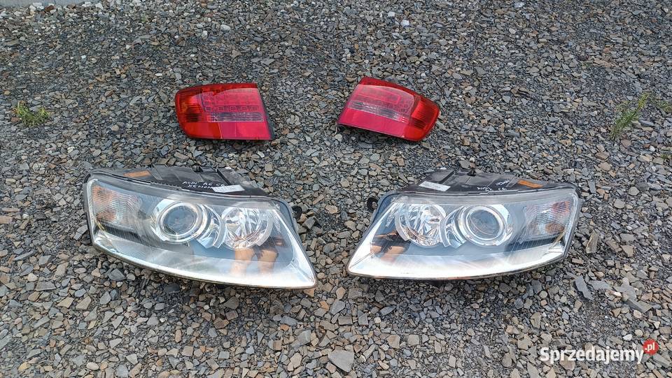 Lampa prawa lewa przód przednia TYC Audi A6 C6