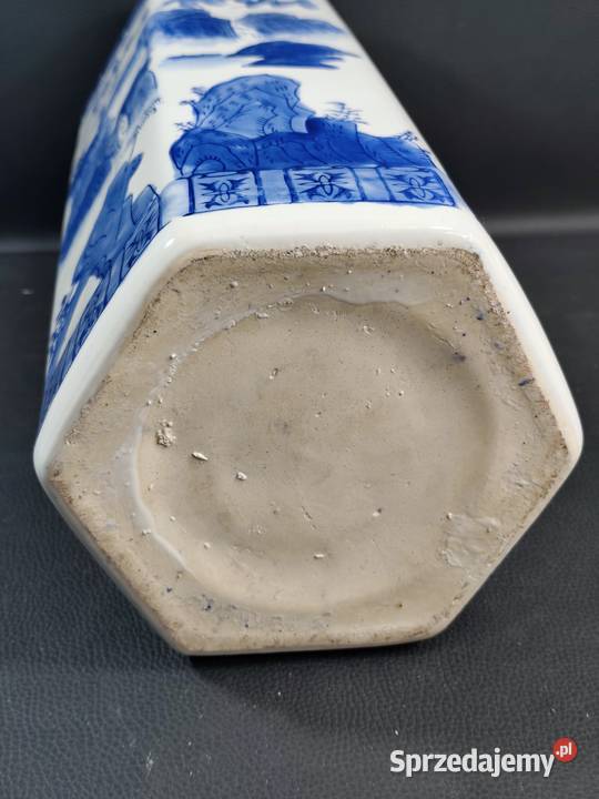 Chiński Wazon Ceramiczny Figurki i rzeźby Figurki i rzeźby