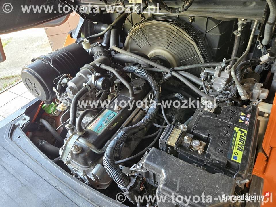 Wózek Widłowy TOYOTA 8FG25 Kabina wolny skok kabina Wózki widłowe sprzedam