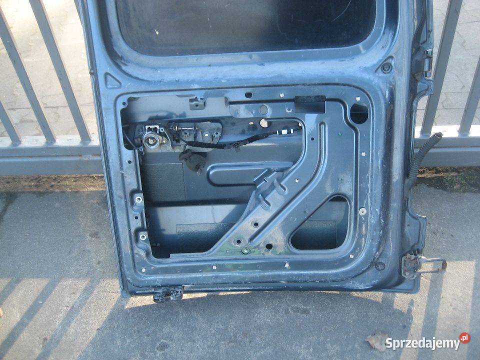 vw caddy 0314r drzwi tył lewe skrzydełka szare osobowe Karoseria Rakoniewice