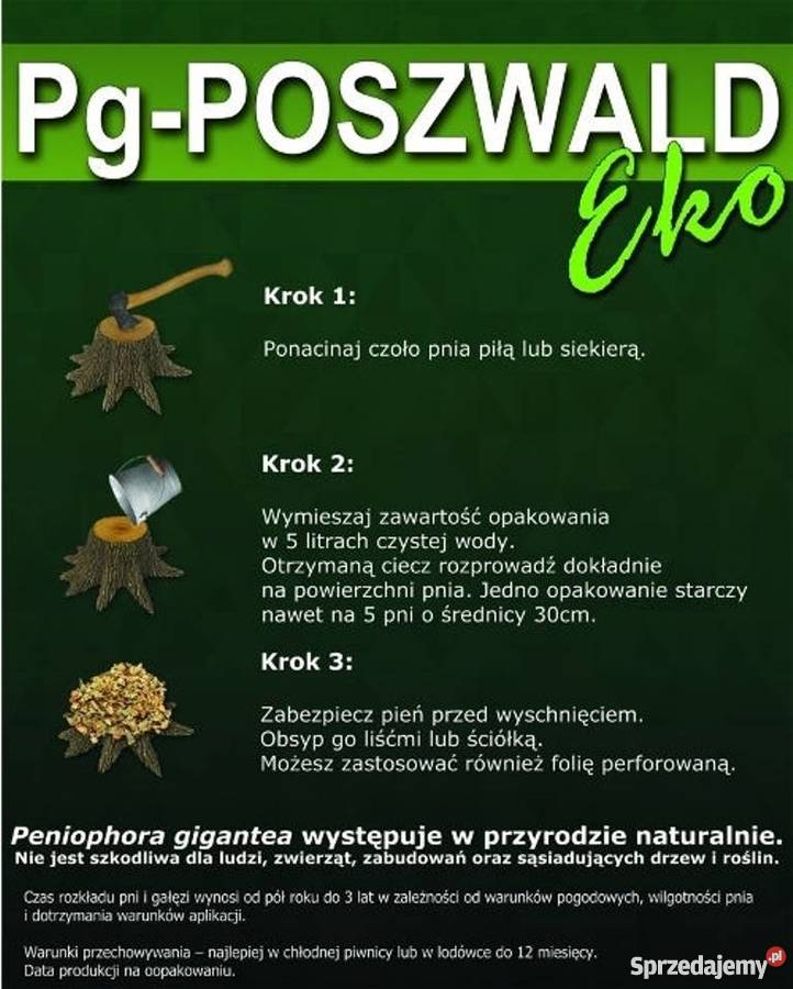 2 x PgPOSZWALD EKO to ekologiczna grzybnia do