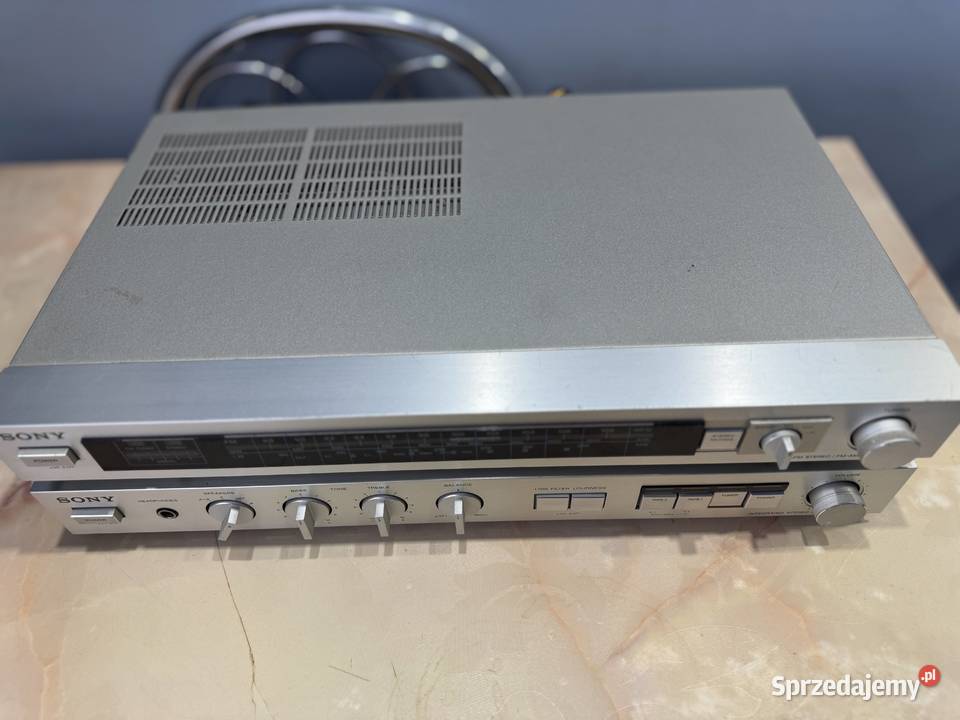 Sony TAAX2 Amplifier and Sony STJX2L Tuner Łapy