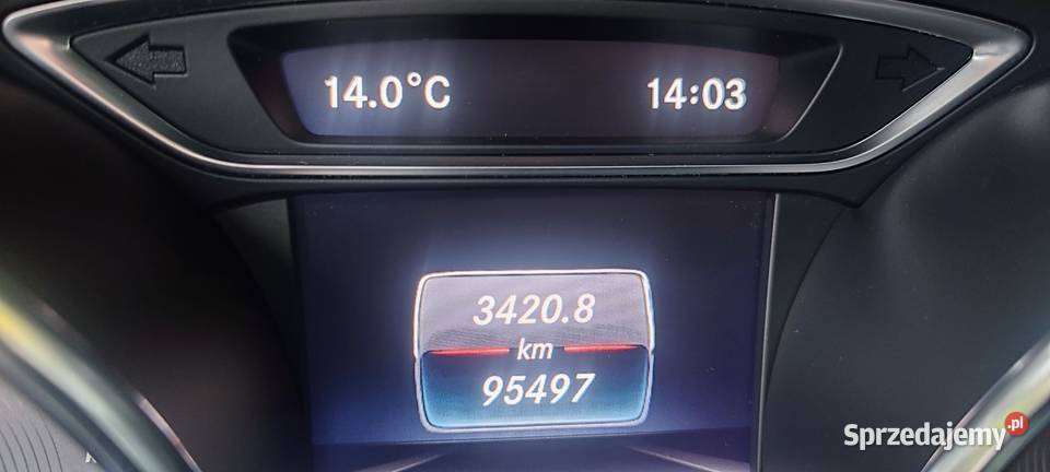 MercedesBenz CLA benzyna krajowy bezwypadkowy