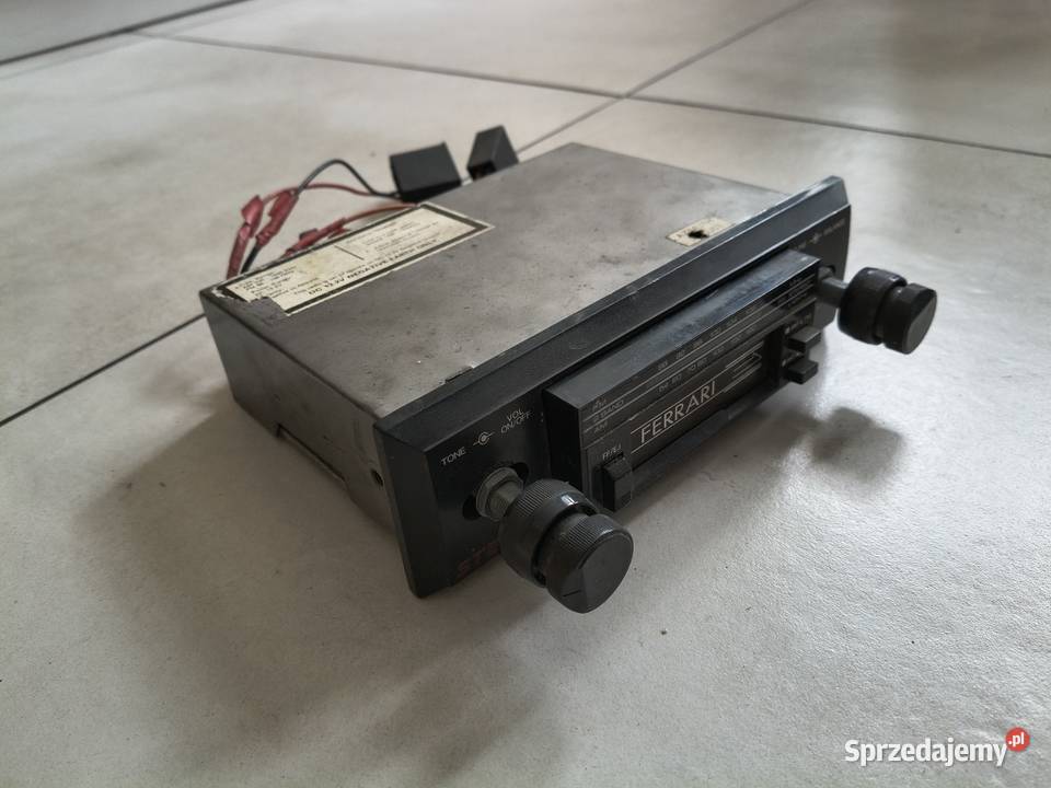 Radio samochodowe FERRARI klasyk Gorlice sprzedam