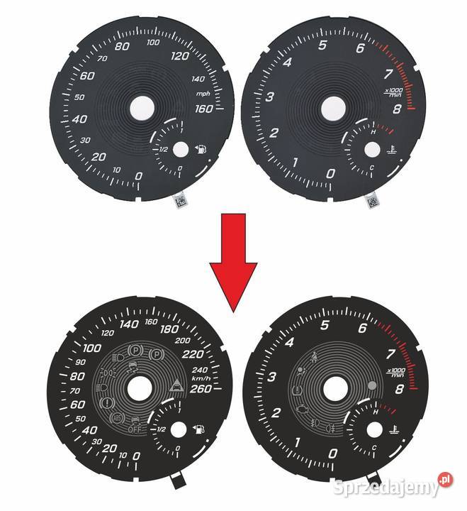 Tarcze licznika Mercedes Cla Gla Lift Pietrzykowice