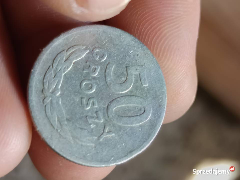 moneta 50 gr 1949 sprzedam Chełm