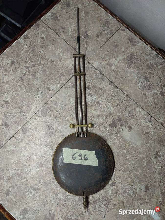 696 Wahadło rusztowe starego zegara 115 dł 405