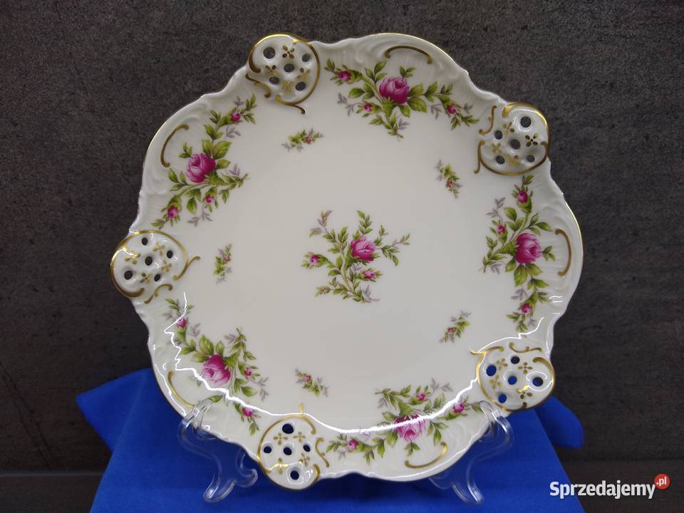 Patera Rosenthal Moliere Moosrose na 3 nóżkach wielkopolskie Kalisz sprzedam