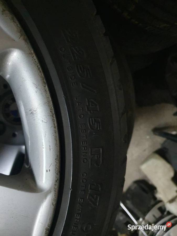 Koła Letnie Alu Felgi R17 Bmw 3 e46 e90 5 e39 Samochodowe Wrocław sprzedam
