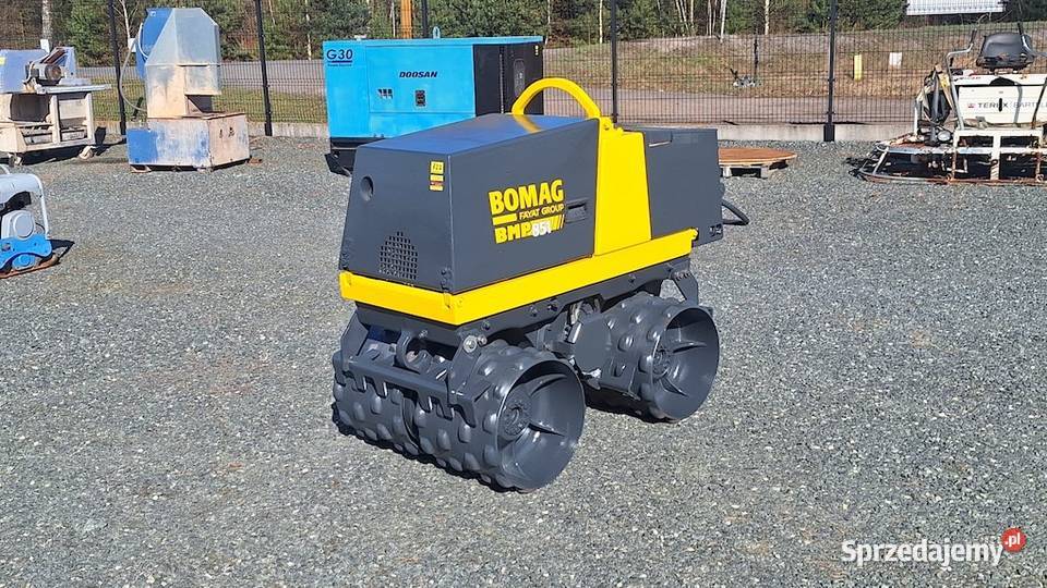 Walec drogowy BOMAG BMP 851 722 wacker RT wolf dolnośląskie Trzebnica