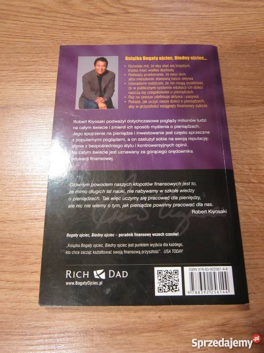 Bogaty ojciec biedny ojciec książk Robert T Rok wydania 2007 kujawsko-pomorskie Bydgoszcz