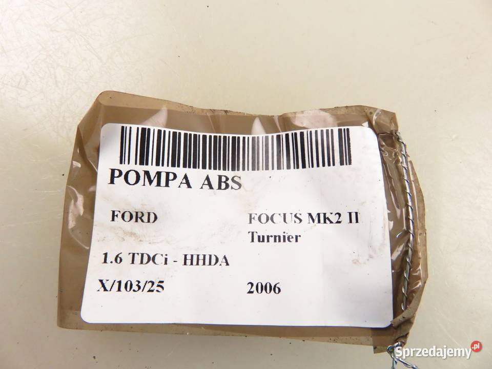 POMPA ABS FORD FOCUS MK2 10096001253 3M512C405HC osobowe Układ ABS i ESP sprzedam