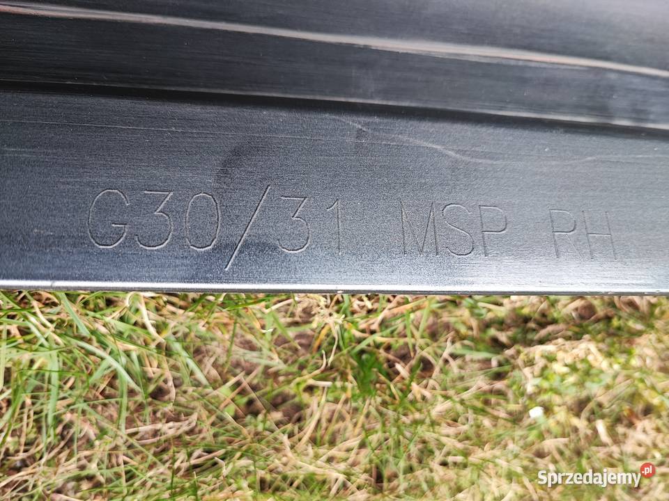 listwa progu BMW g30 g31 Mpakiet Sport Lipno