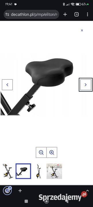 Rowerek stacjonarny Rowerek treningowy składany