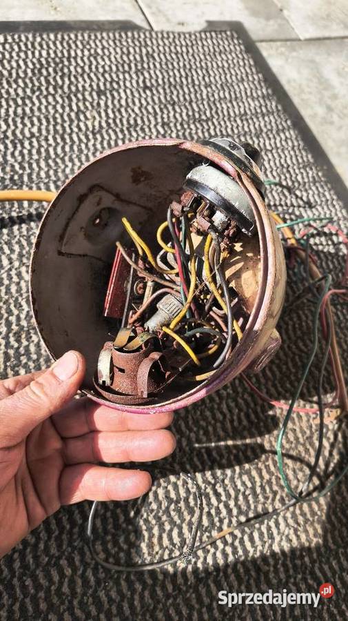 Lampa przód stacyjka oprawa żarówki WFM WSK Rzeszów