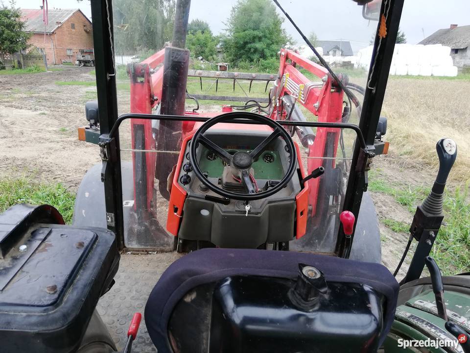 Zetor 9540 z turem Godziesze Wielkie