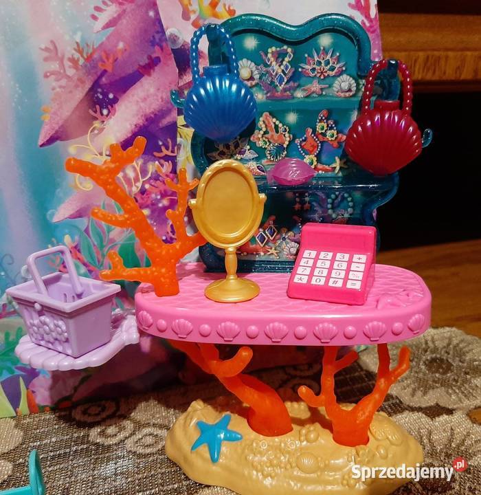 Lalka Enchantimals Milagra Mermaid ze sklepikiem Zabrzeg