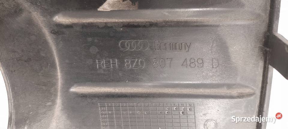 KRATKA ZDERZAKA PRZÓD LEWA AUDI A2 8Z0807489D Międzychód