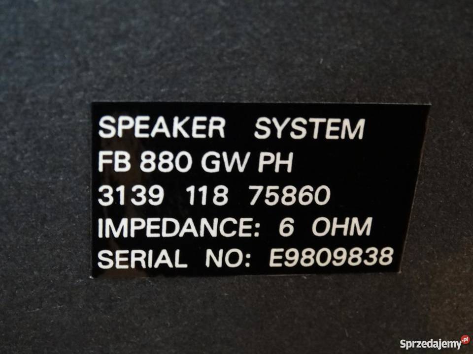 Kolumny Philips FB880 2 x 100 wat WYSYŁKA Jasło